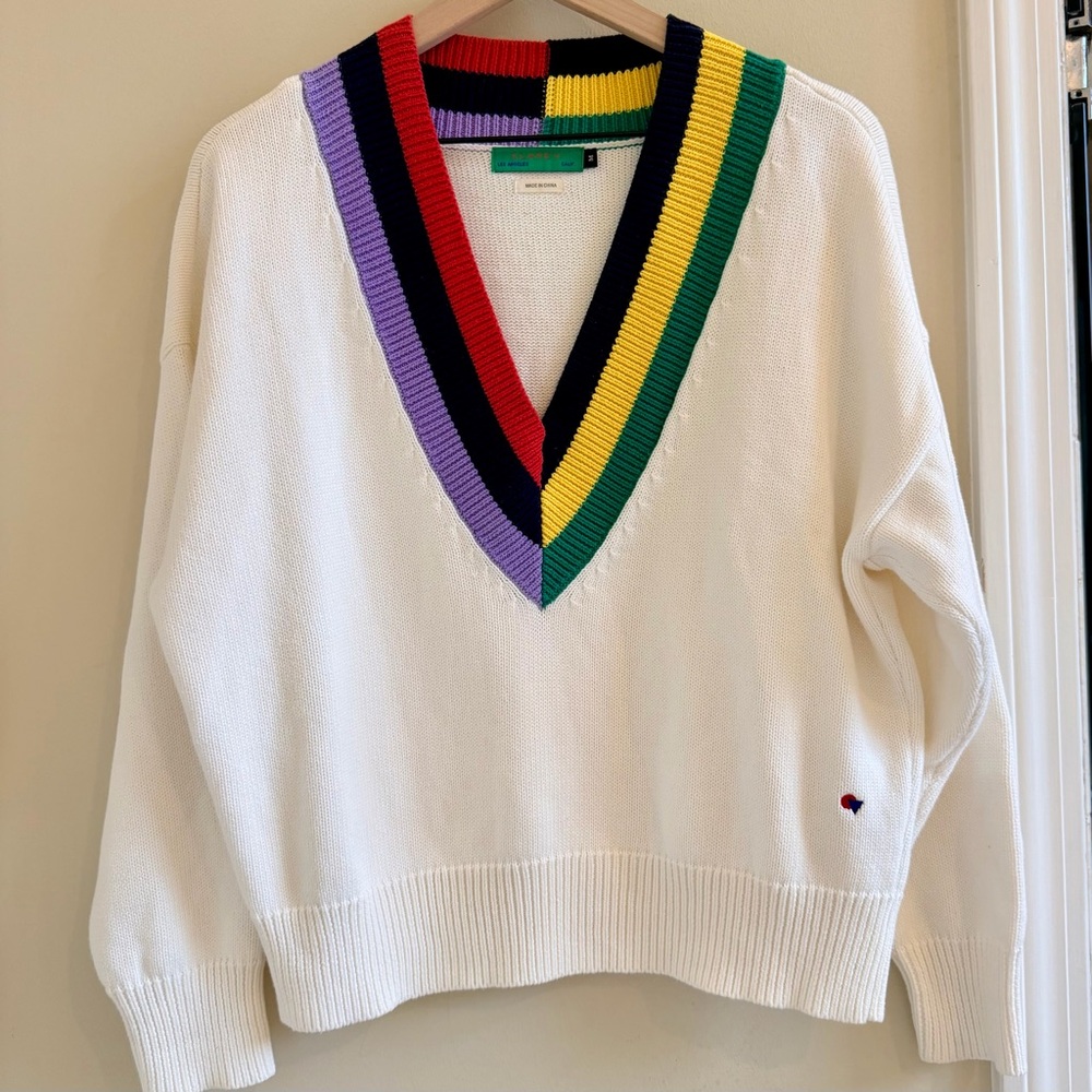 Clare V. Varsity sweater